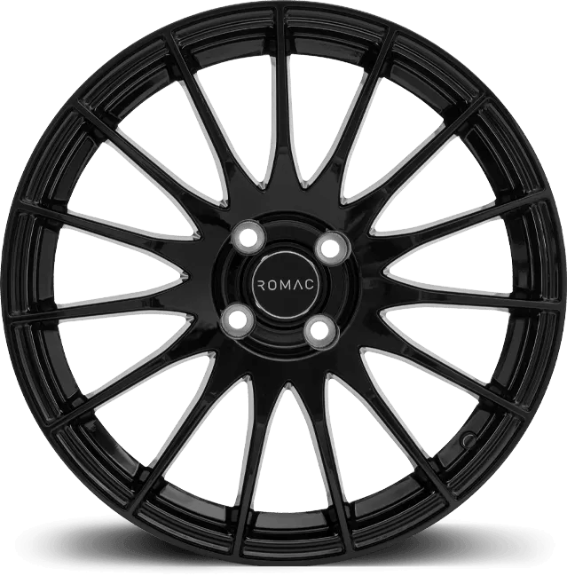 ROMAC PULSE Gloss Black Alloy Wheels