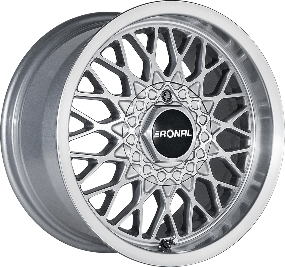 Ronal LS - Silver Polished Lip alloy wheel