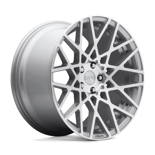 Rotiform 1PC R110 BLQ - Gloss Silver Machined alloy wheel