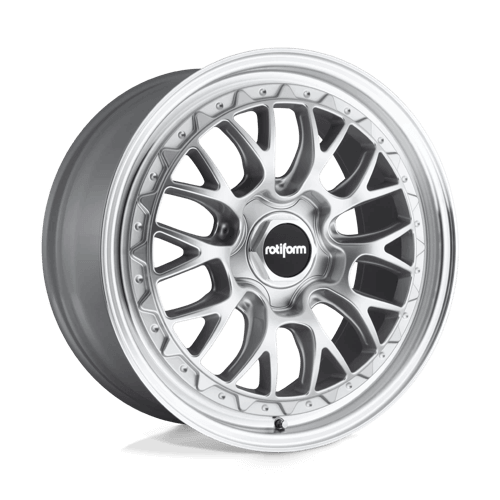 Rotiform 1PC R155 LSR - Gloss Silver Machined alloy wheel