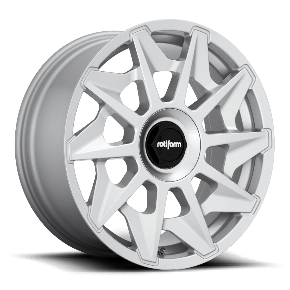 Rotiform R124 CVT - Gloss Silver Machined alloy wheel