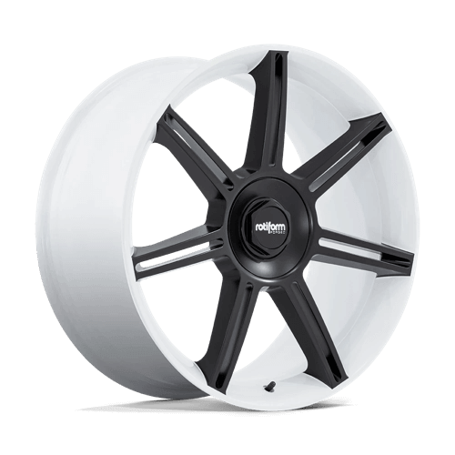 Rotiform FRA - Gloss White W/ M-black Spokes alloy wheel