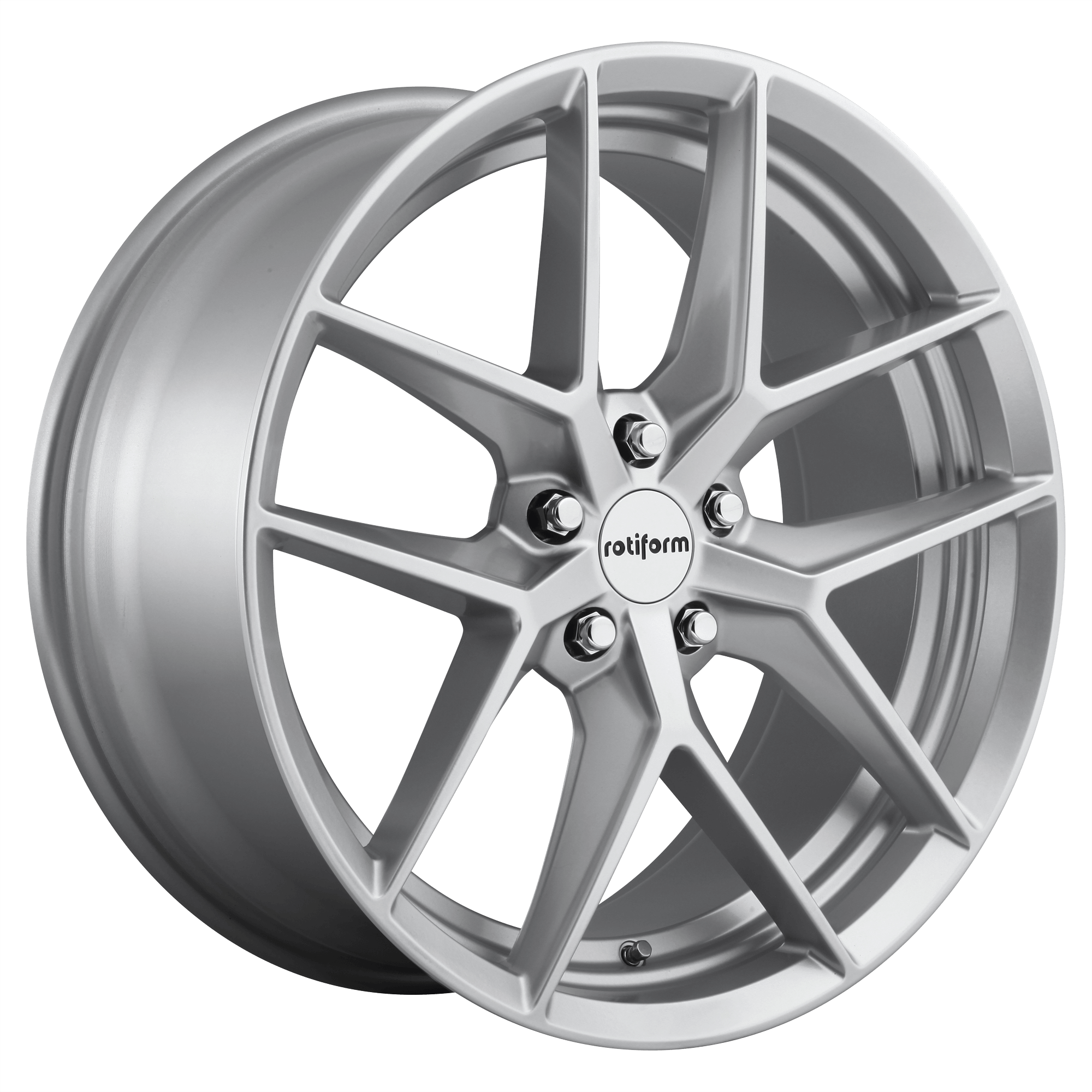 Rotiform R133 FLG Gloss Silver Alloy Wheels