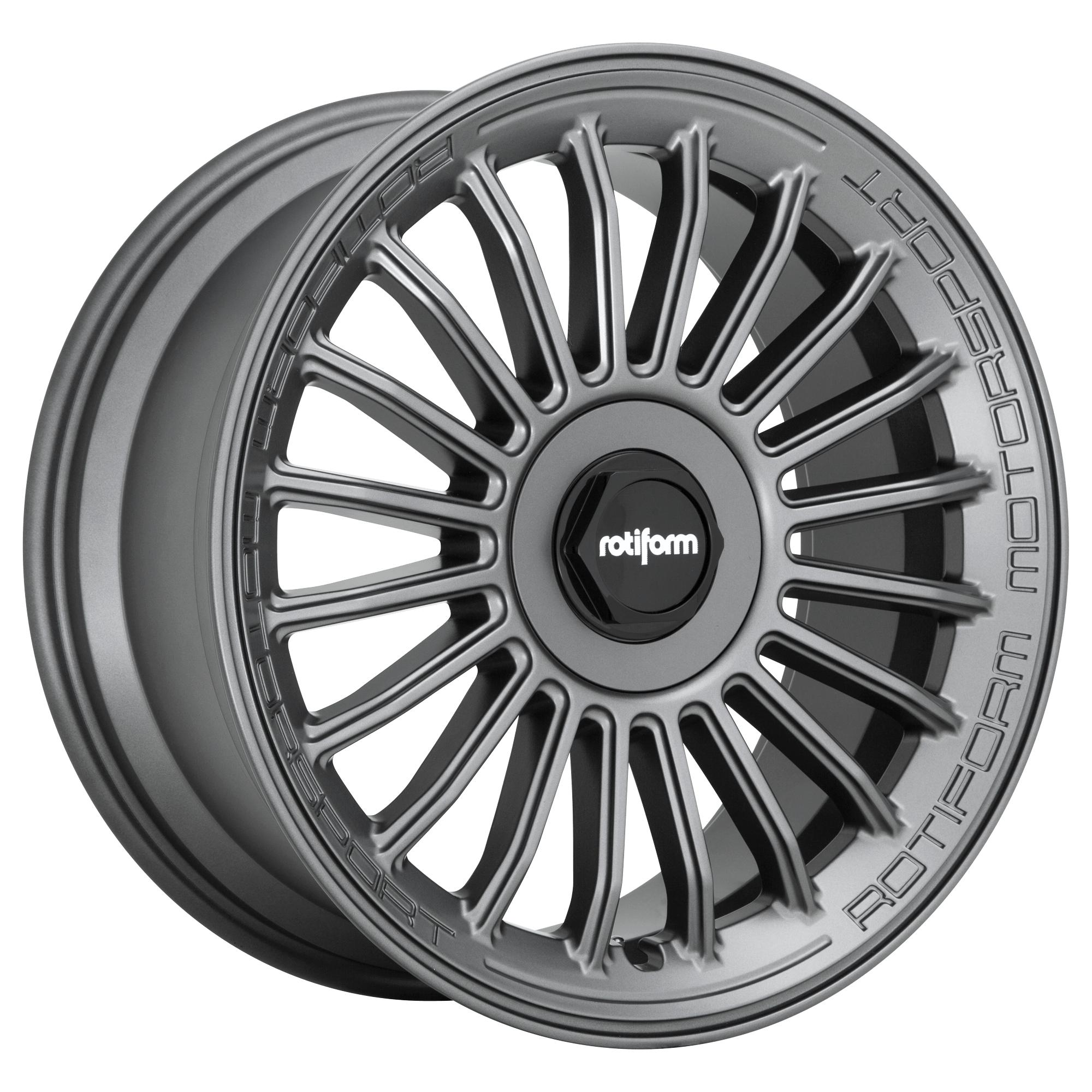 Rotiform R160 Buc-m Alloy Wheel 19" x 8.5" ET45 Matte Anthracite