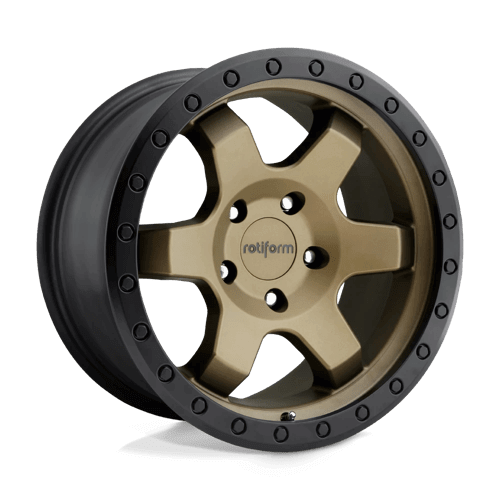 Rotiform R150 SIX-OR - Matte Bronze Black Bead Ring alloy wheel