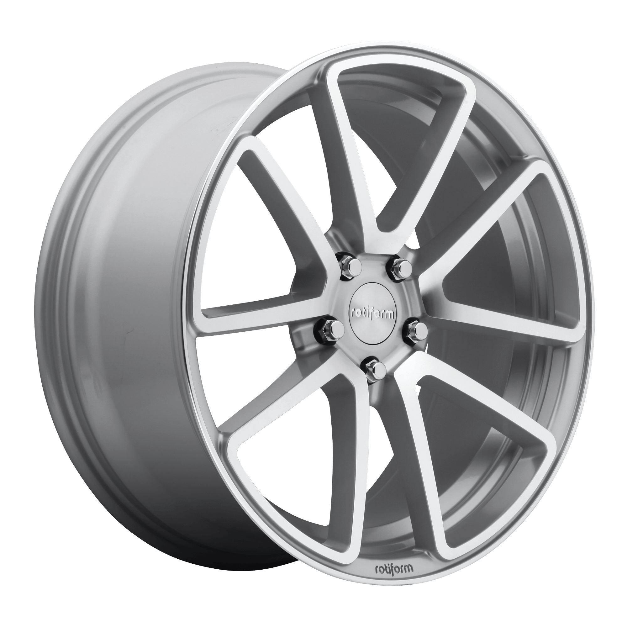 Rotiform R120 SPF - Gloss Silver Machined alloy wheel