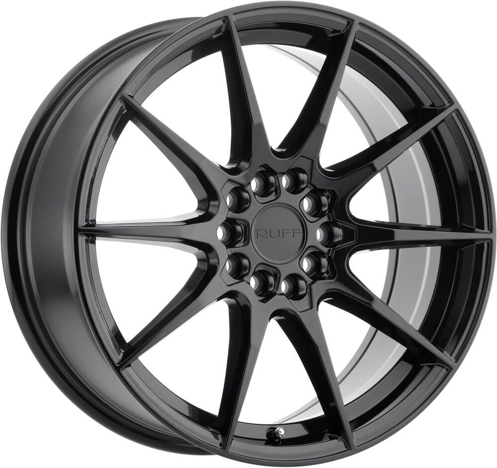 RUFF SPEEDSTER - Gloss Black alloy wheel