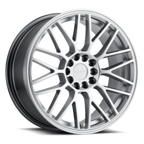 RUFF OVERDRIVE - Hyper Silver alloy wheel