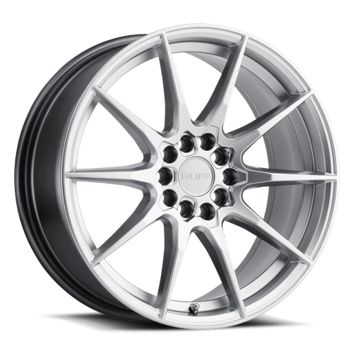 RUFF SPEEDSTER - Hyper Silver alloy wheel