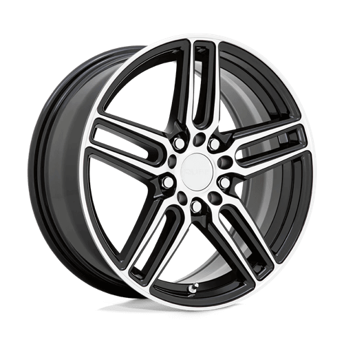 RUFF NITRO - Gloss Black W/ Machined Face alloy wheel