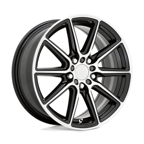 RUFF THROTTLE - Gloss Black W/ Machined Face alloy wheel