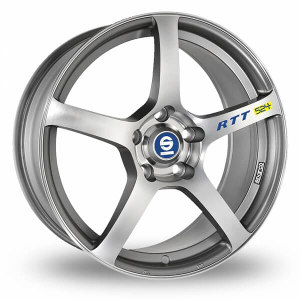 SPARCO Rtt - Full Silver alloy wheel