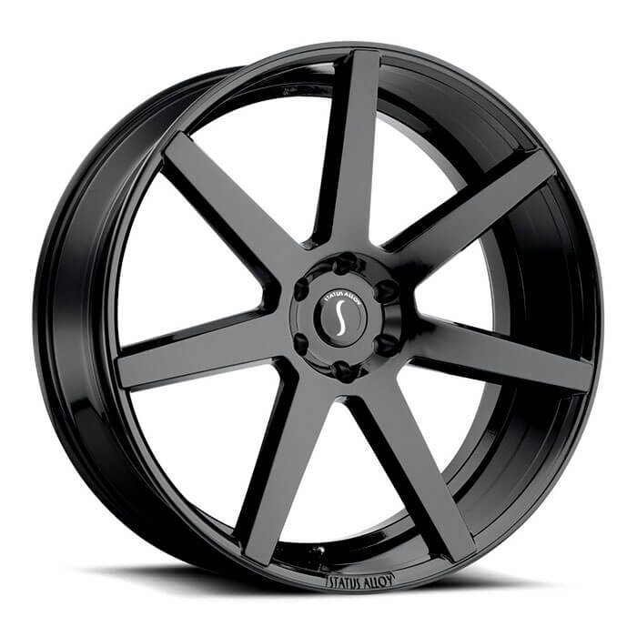 STATUS JOURNEY - Gloss Black alloy wheel