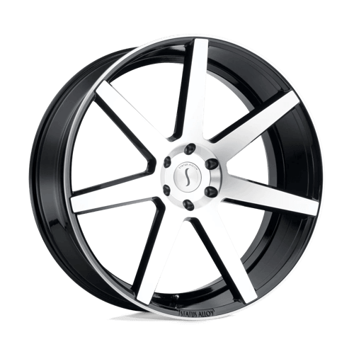 STATUS JOURNEY - Gloss Black W/ Machined Face alloy wheel