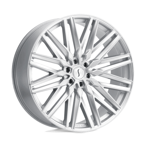 STATUS ADAMAS - Silver W/ Mirror Cut Face alloy wheel