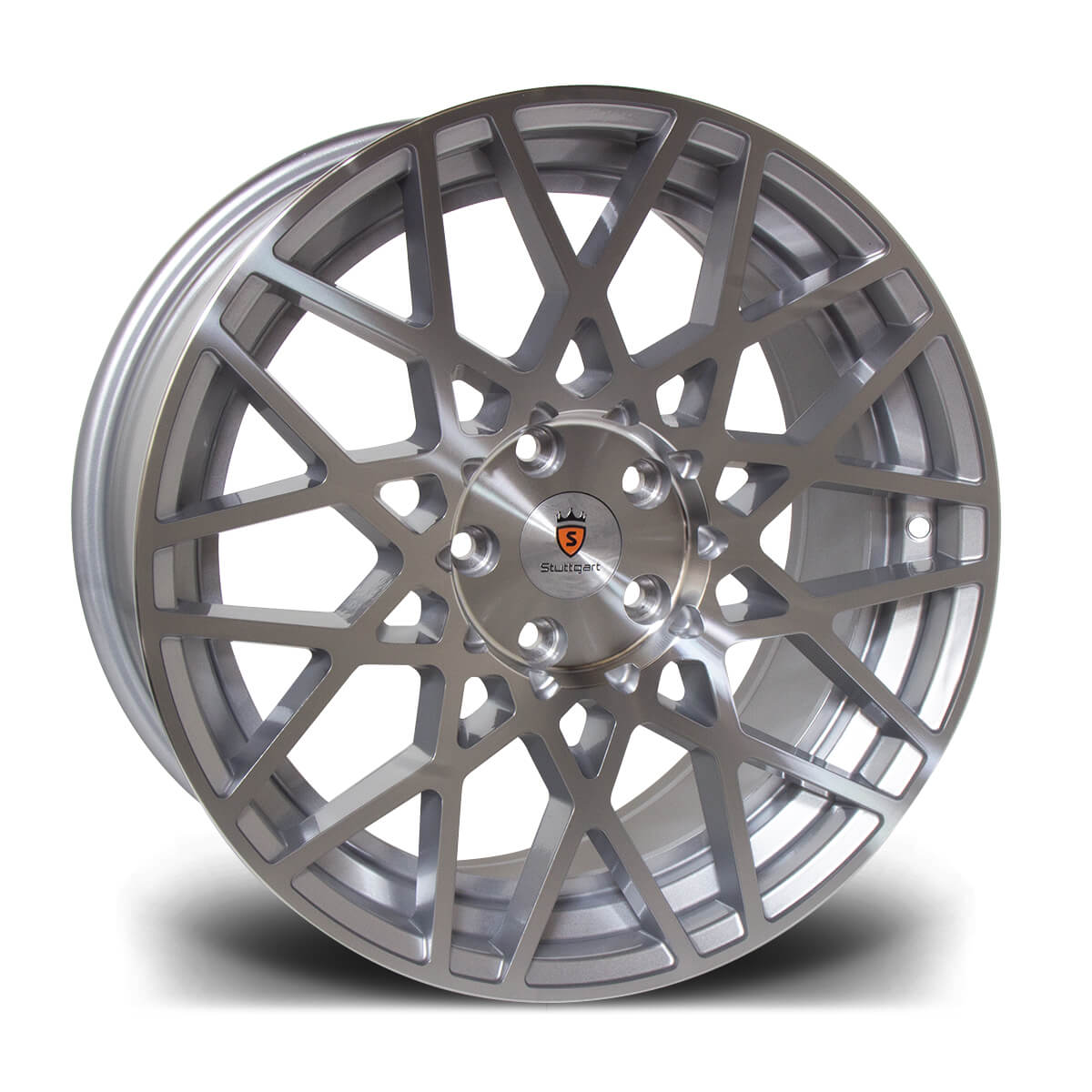 STUTTGART ST10 Silver Polished Alloy Wheels