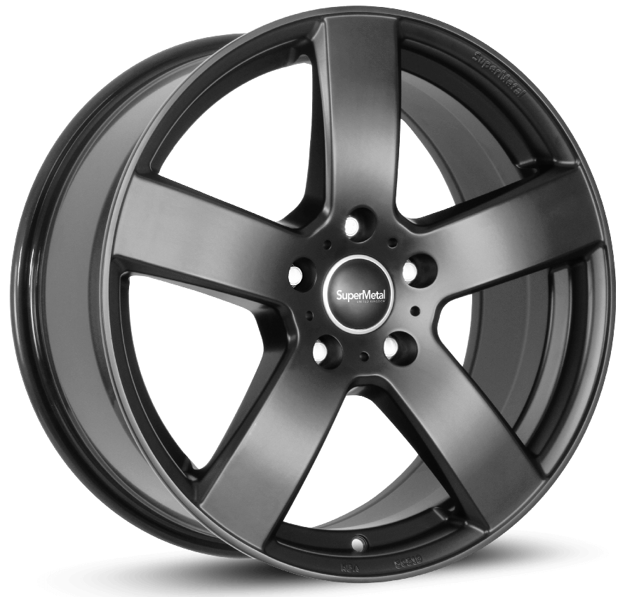 SuperMetal Bolt - Matt Black alloy wheel
