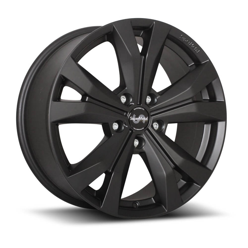 SuperMetal Bullet - Black Satin alloy wheel