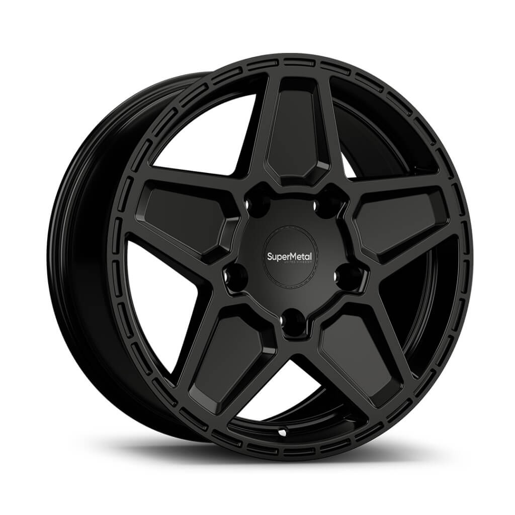SuperMetal Rocket - Gloss Black alloy wheel