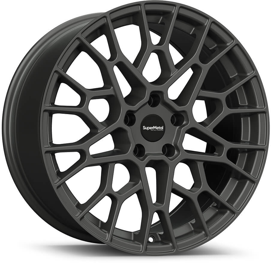 SuperMetal Cell - Ultra Matt Grey alloy wheel