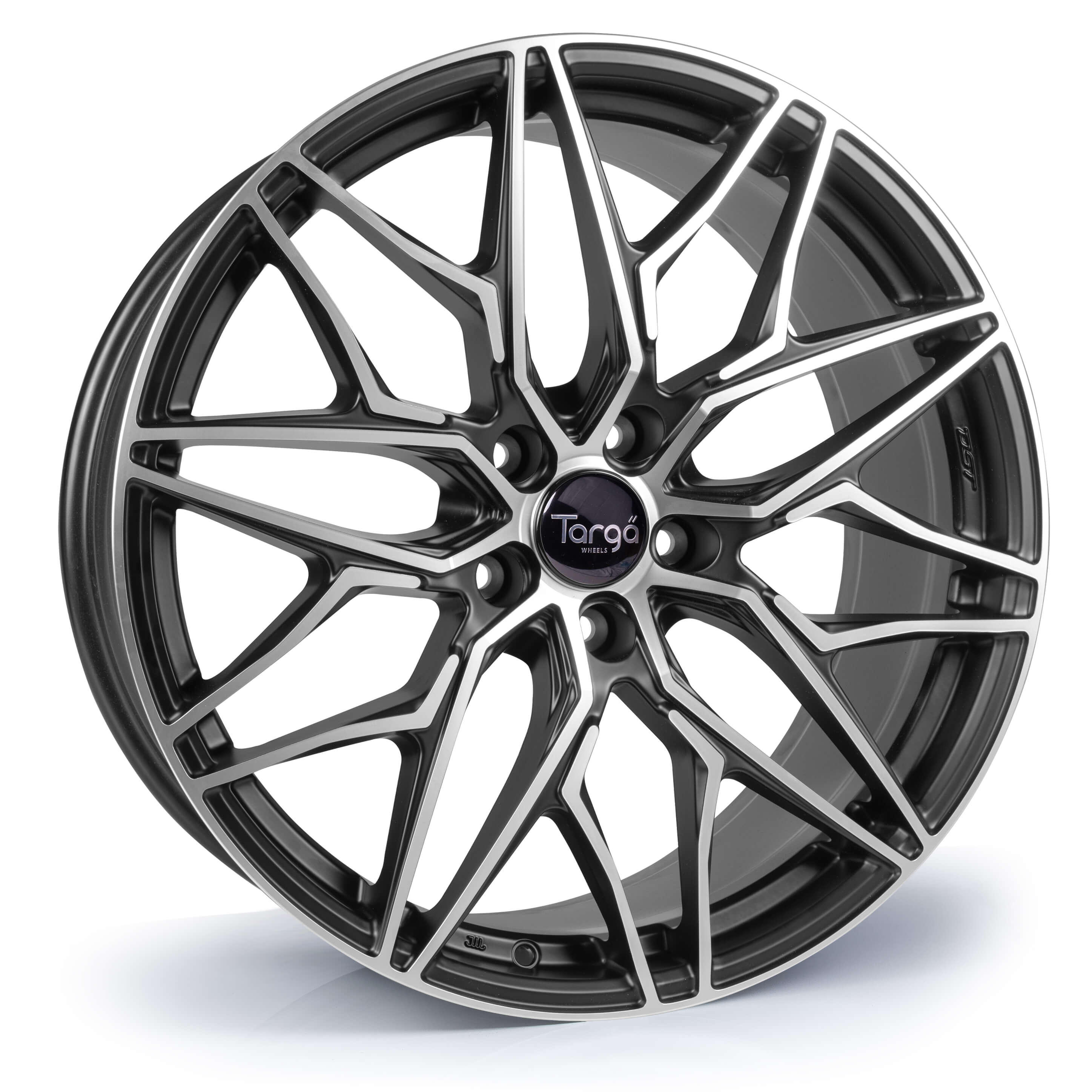 Targa TG6-FF - Matt Black / Machined Face alloy wheel