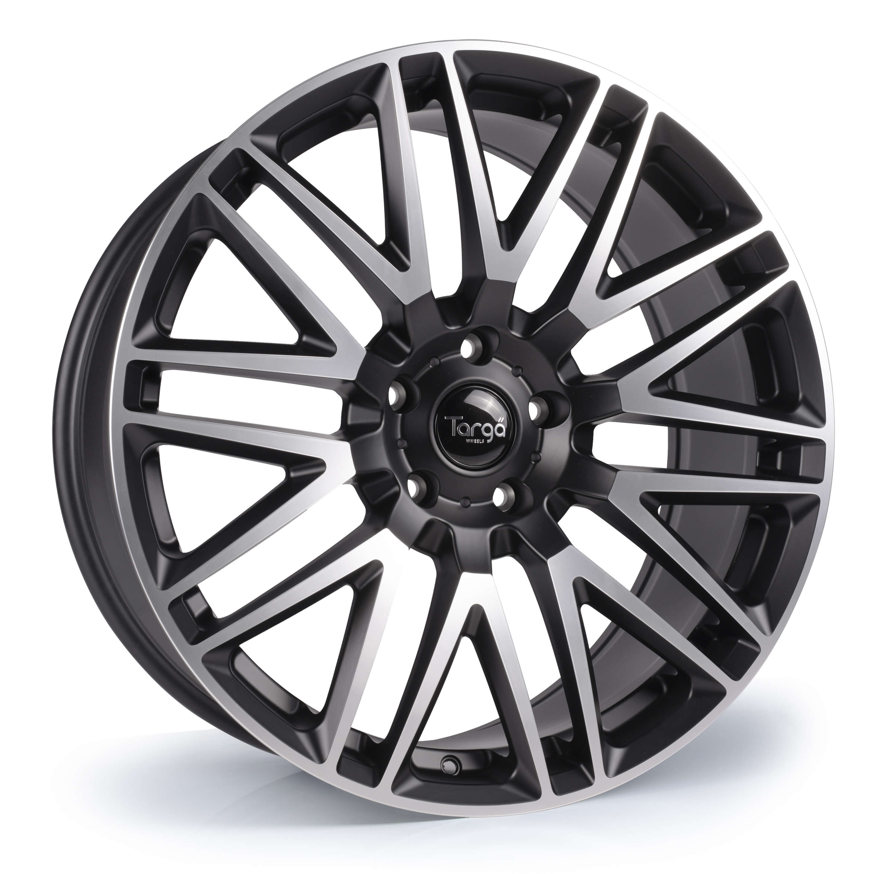 Targa TG7 - Matt Black / Machine Face alloy wheel