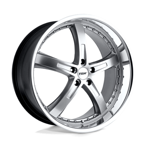 TSW JARAMA - Hyper Silver Mirror Lip alloy wheel