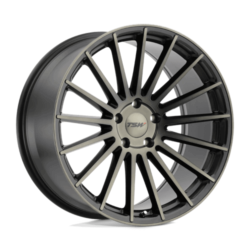 TSW LUCO - Matt Black Machined Double Dark Tint alloy wheel