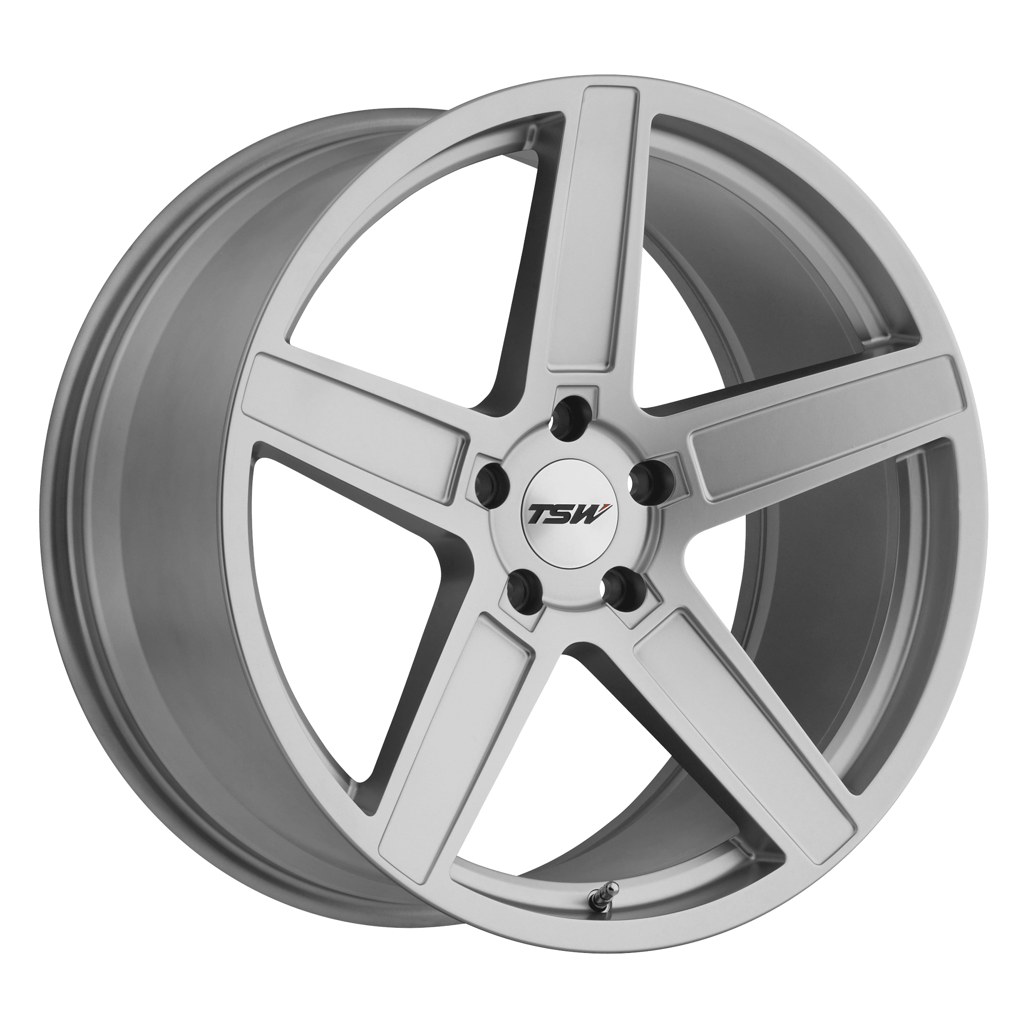TSW ASCENT Matte Titanium Silver Alloy Wheels