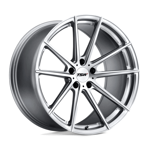 TSW BATHURST - Silver W/ Mirror Cut Face alloy wheel
