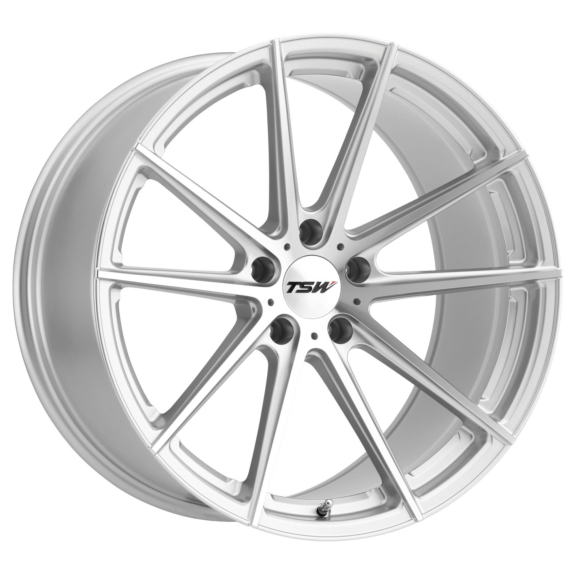 TSW BATHURST Silver W/ Mirror Cut Face Alloy Wheels
