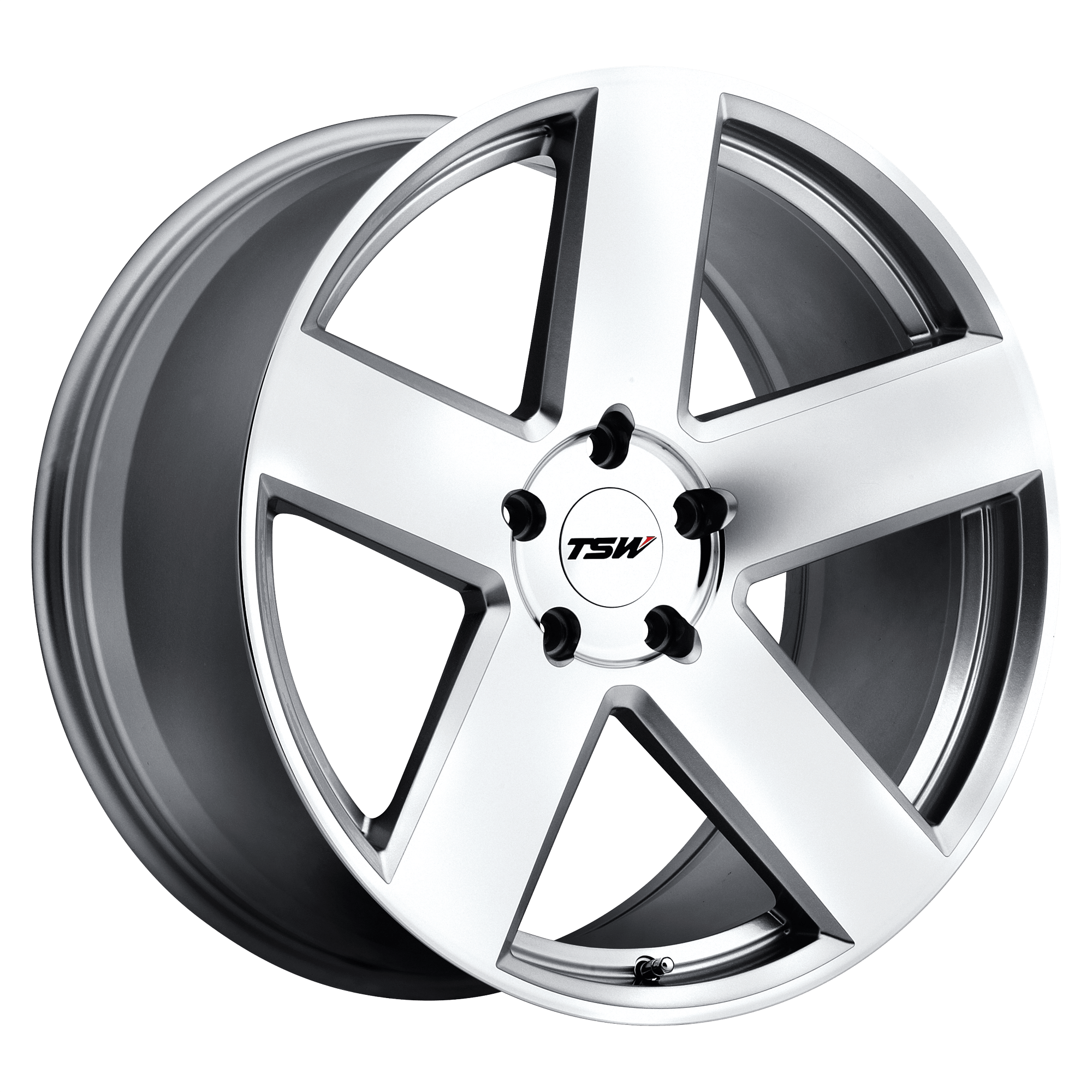 TSW BRISTOL Silver W/ Mirror Cut Face Alloy Wheels