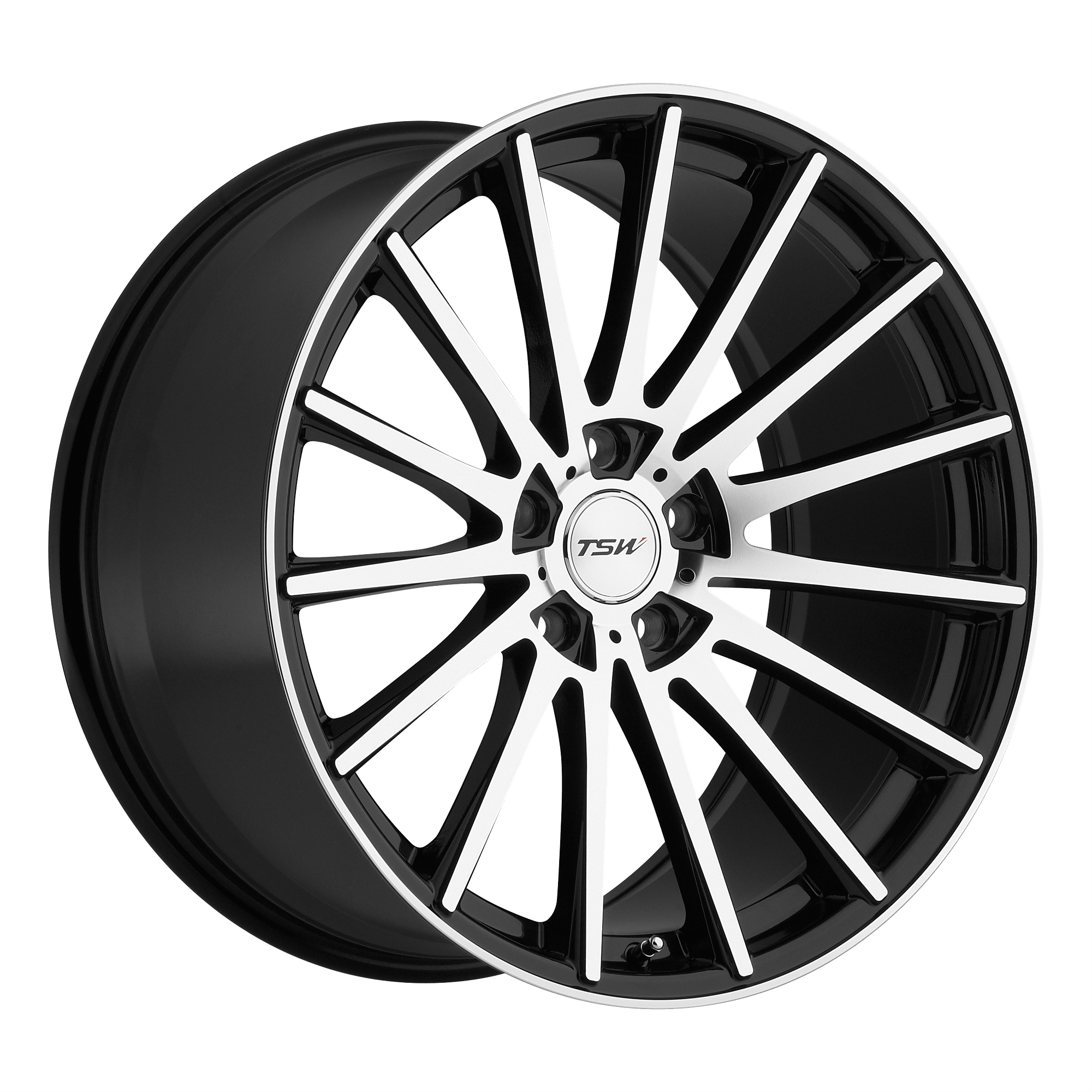 TSW CHICANE Gloss Black W/ Mirror Cut Face Alloy Wheels