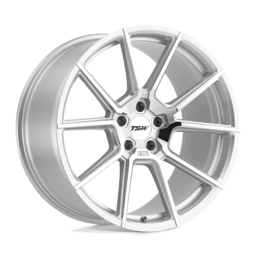 TSW CHRONO - Silver W/ Mirror Cut Face alloy wheel