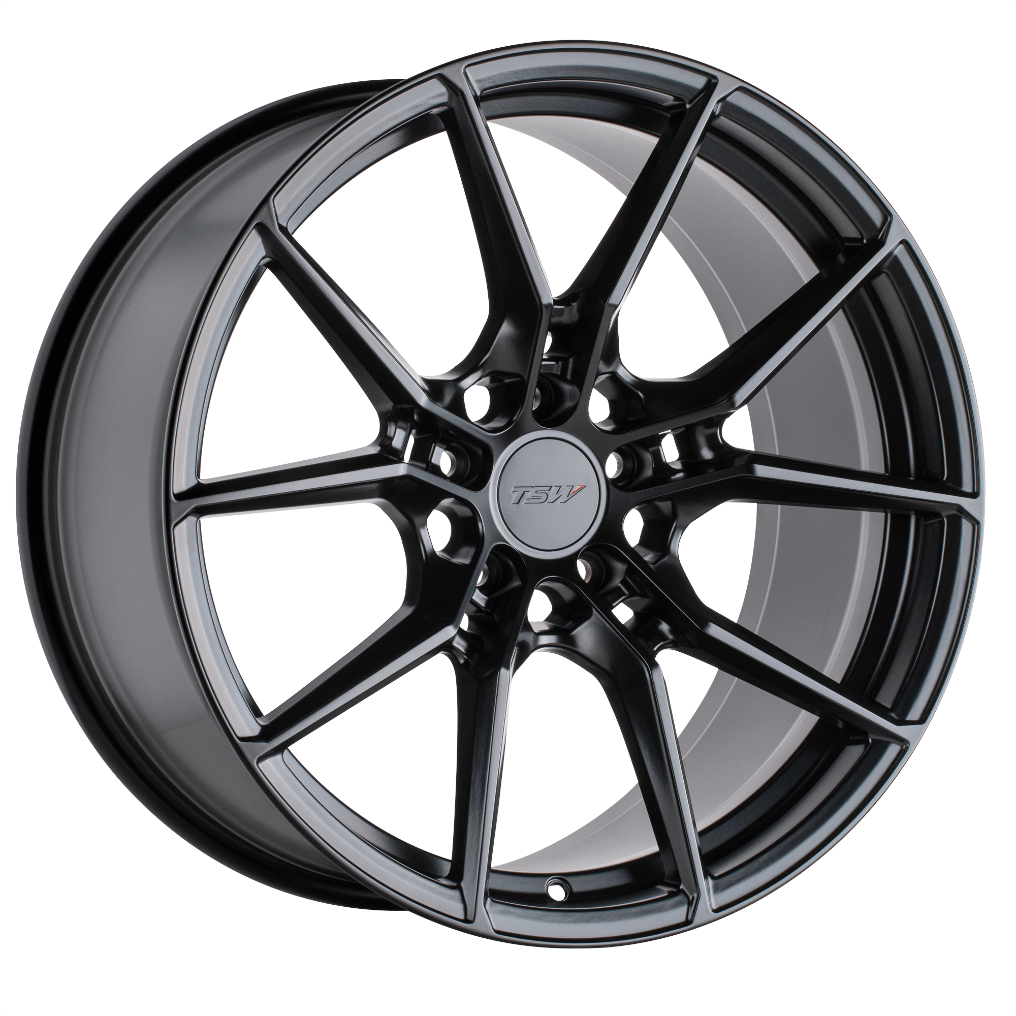 TSW NEPTUNE Semi Gloss Black Alloy Wheels