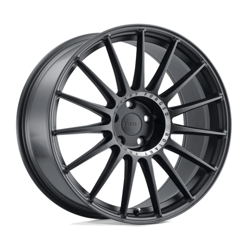 TSW PADDOCK - Semi Gloss Black W/ Machined Tinted Ring alloy wheel