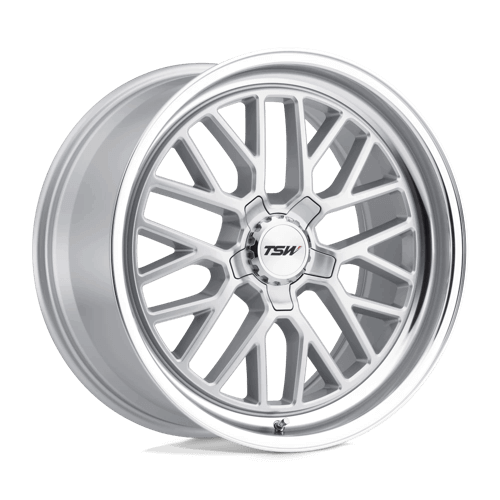TSW HOCKENHEIM S - Silver W/ Mirror Cut Lip alloy wheel