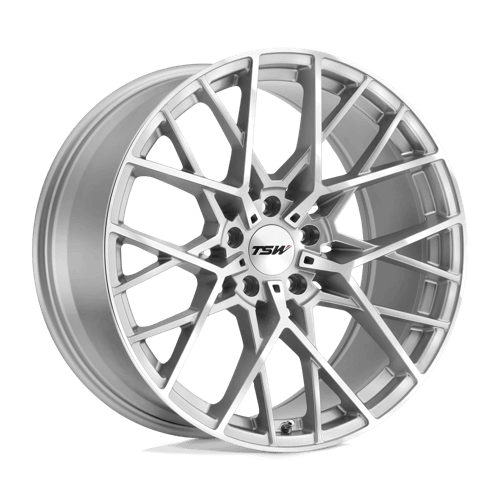 TSW SEBRING - Silver W/  Mirror Cut Face alloy wheel