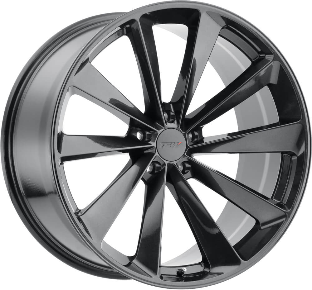 TSW AILERON - Metallic Gunmetal alloy wheel