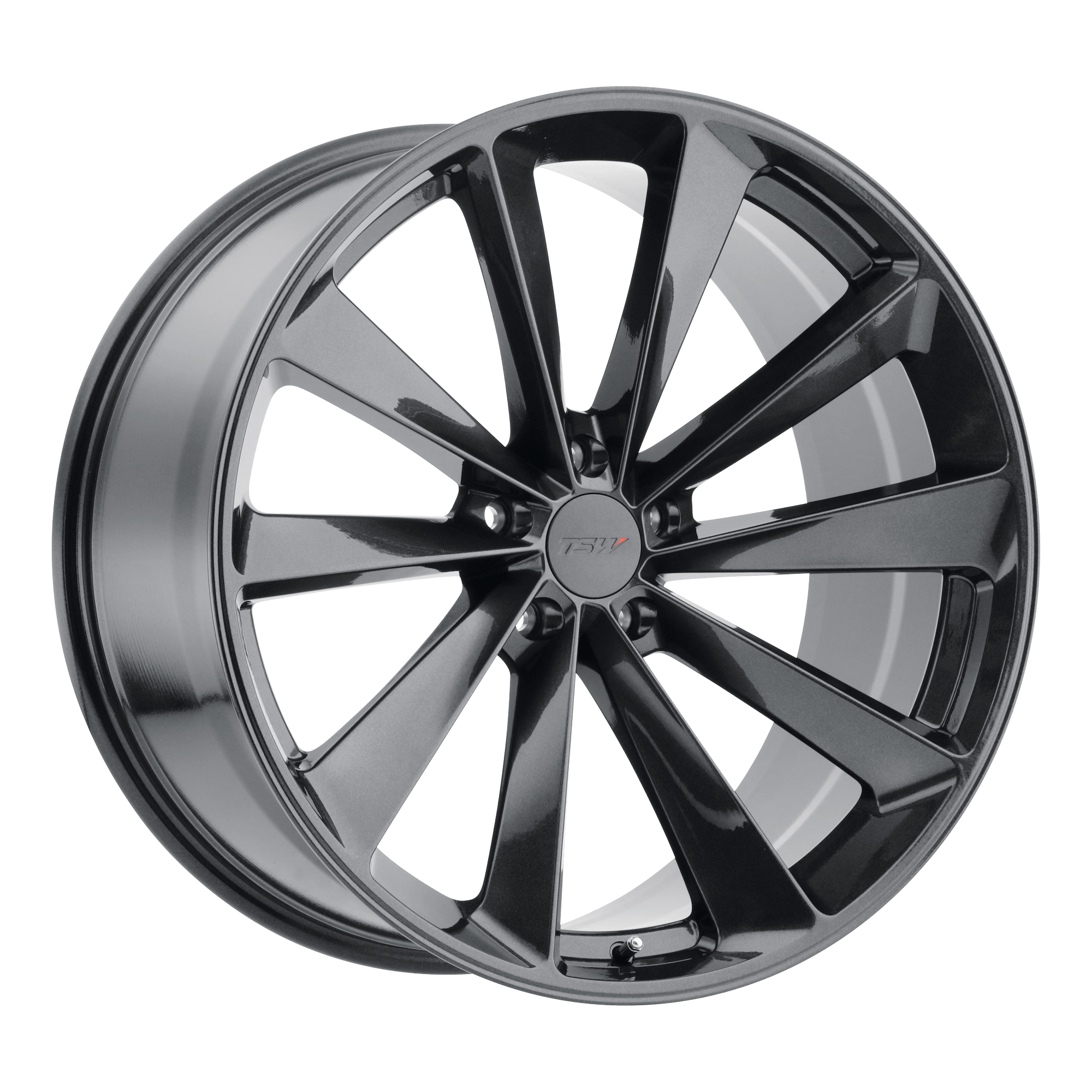 TSW AILERON Metallic Gunmetal Alloy Wheels