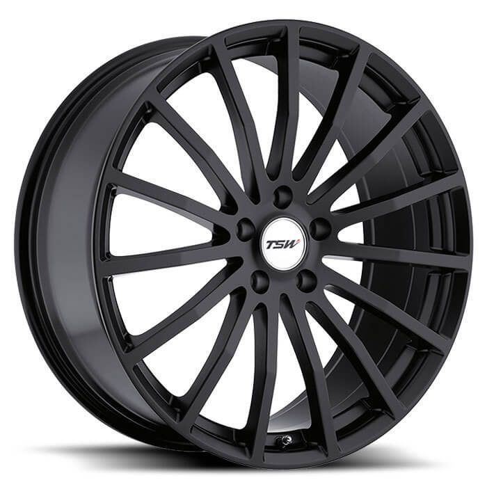 TSW MALLORY - Matte Black alloy wheel