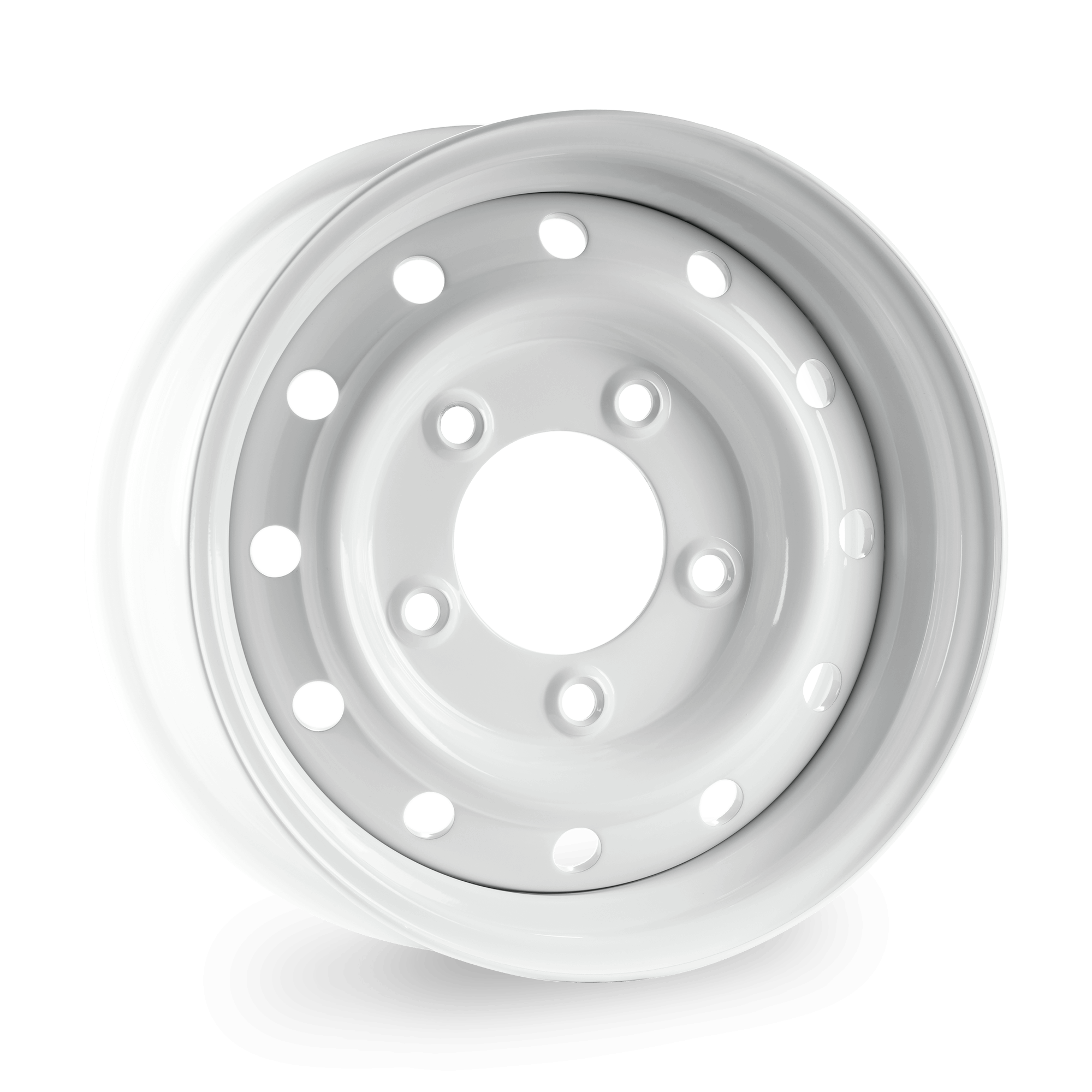 Tuff Torque Wolf Style Steel Wheel 16" x 6.5" ET0 White