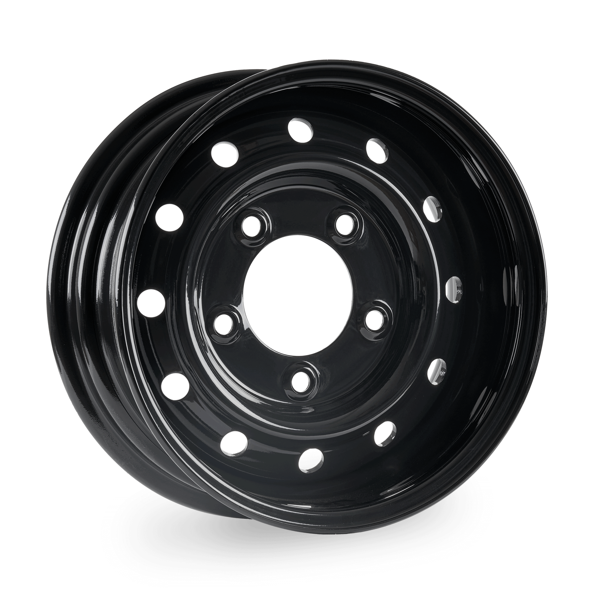 Tuff Torque Wolf Style Steel Wheel 16" x 6.5" ET20 Black