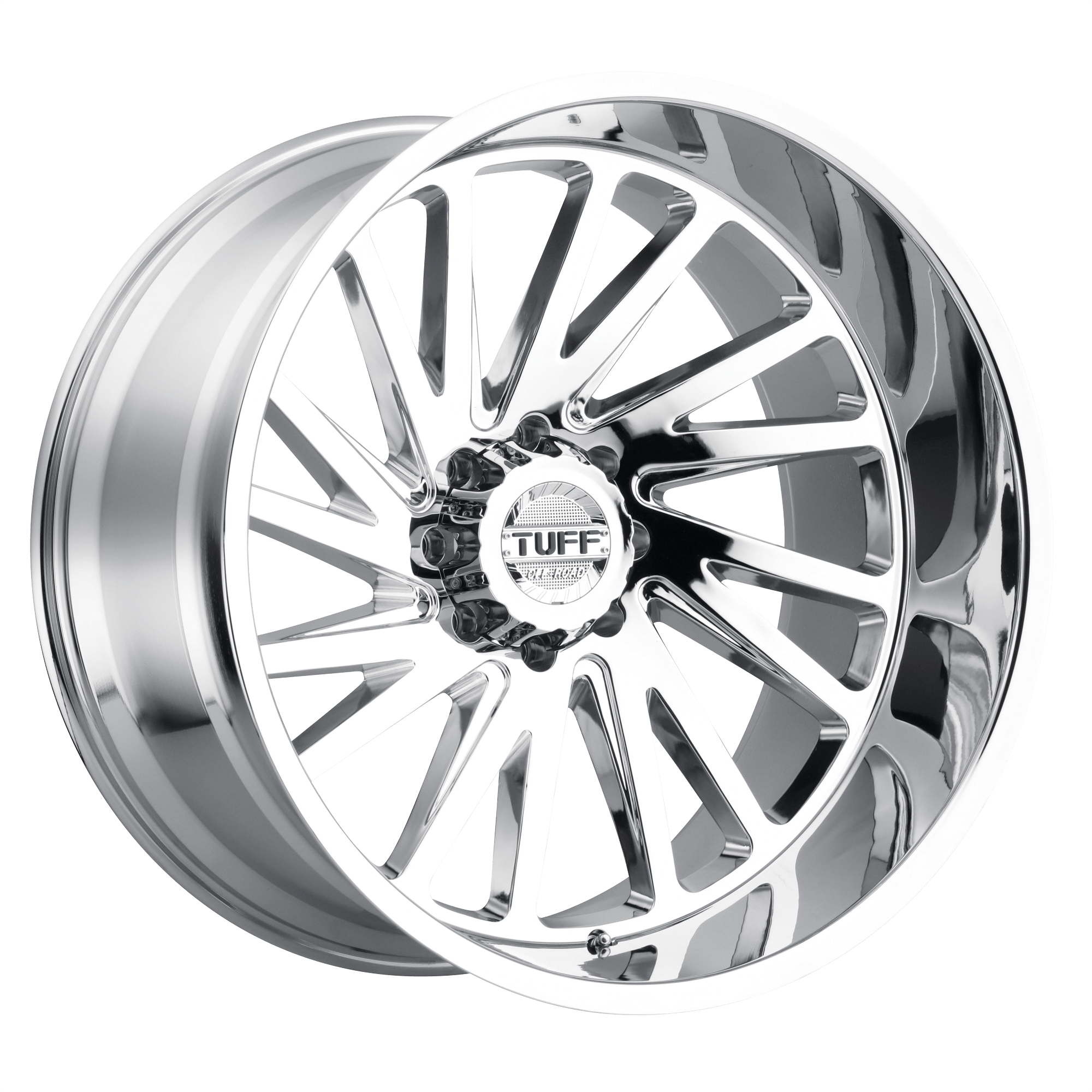 TUFF T2A Chrome Alloy Wheels