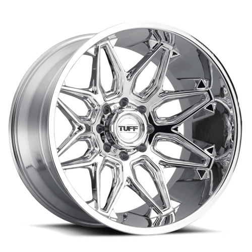 TUFF T3B - Chrome alloy wheel