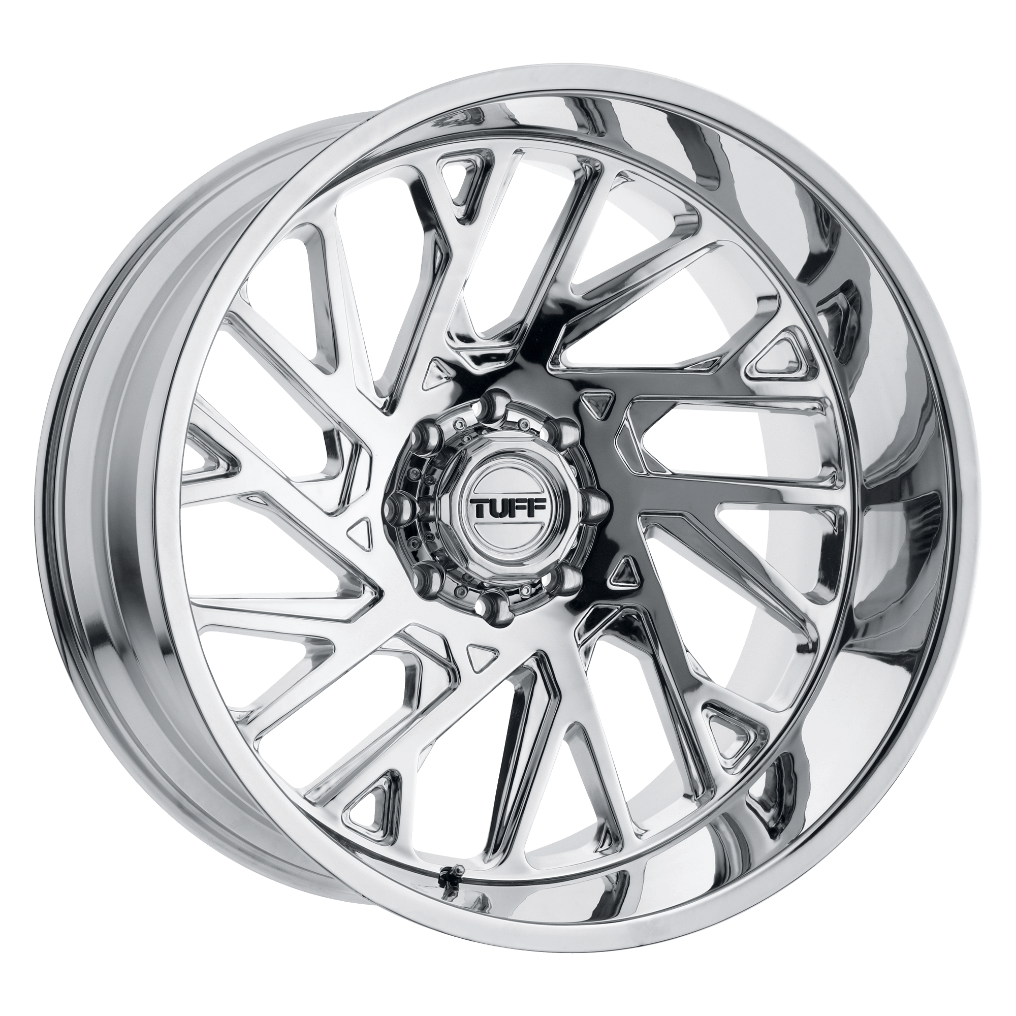 TUFF T4B Chrome Alloy Wheels