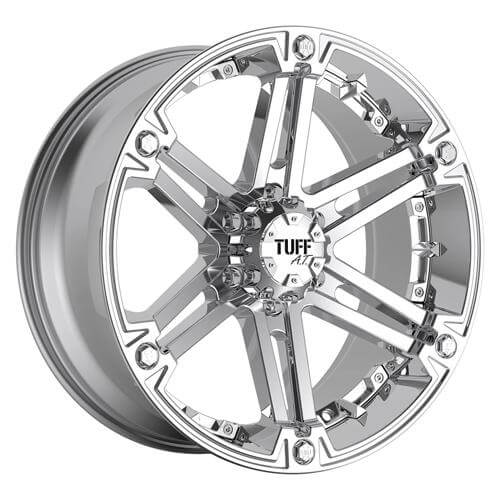 TUFF T01 - Chrome alloy wheel