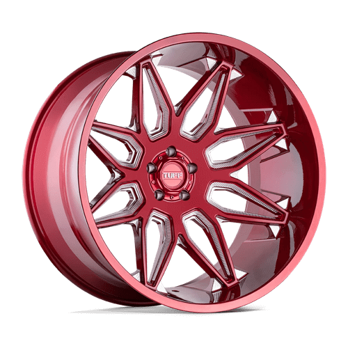 TUFF T3B - Candy Red alloy wheel