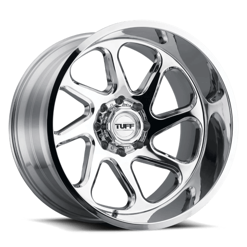 TUFF T2B - Chrome - Directional alloy wheel