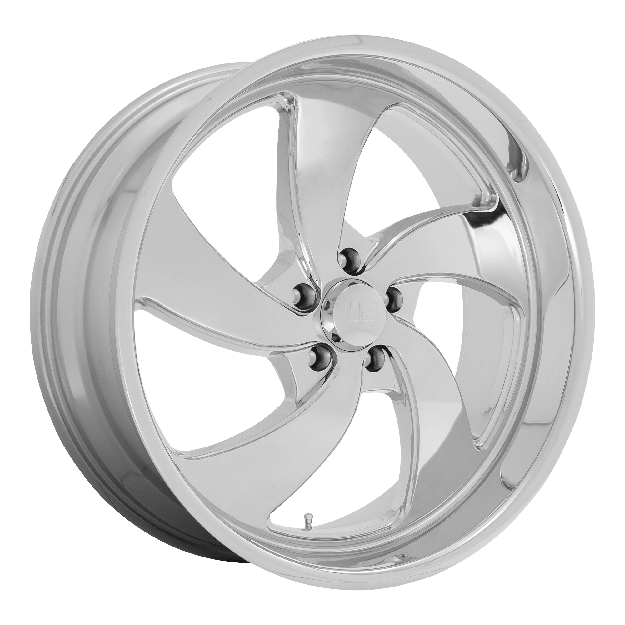 US Mag 1PC U132 DESPERADO Chrome Alloy Wheels